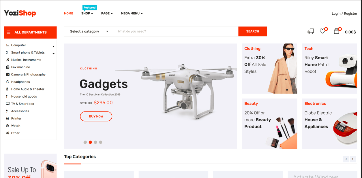 Shopify Store Showcase screenshot 1